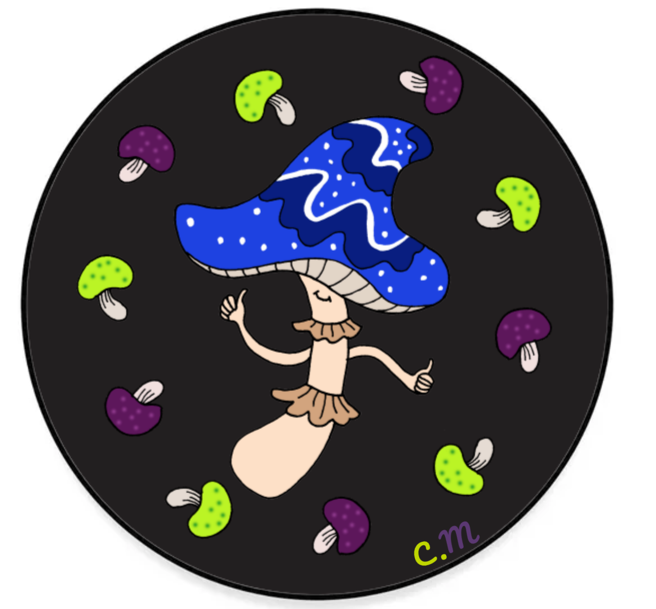 Dancing Mushroom ConnectMat