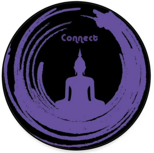 Black and Purple Zen ConnectMat